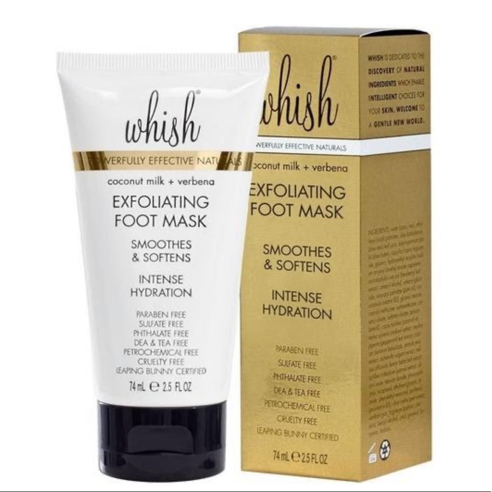 Coconut Milk + Verbena Exfoliating Foot Mask